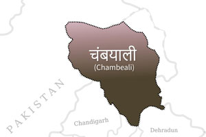 Chambeali Language Map